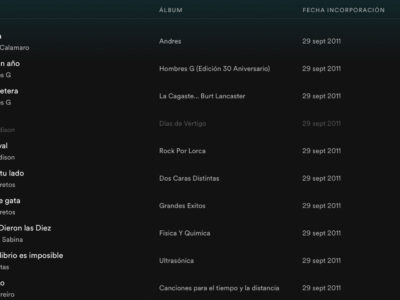 ESO QUE SUENA ES LA LISTA